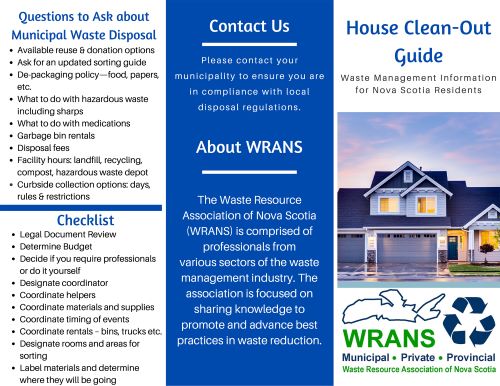 WRANS House Clean Out Guide