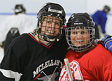 Women's recreationl hockey